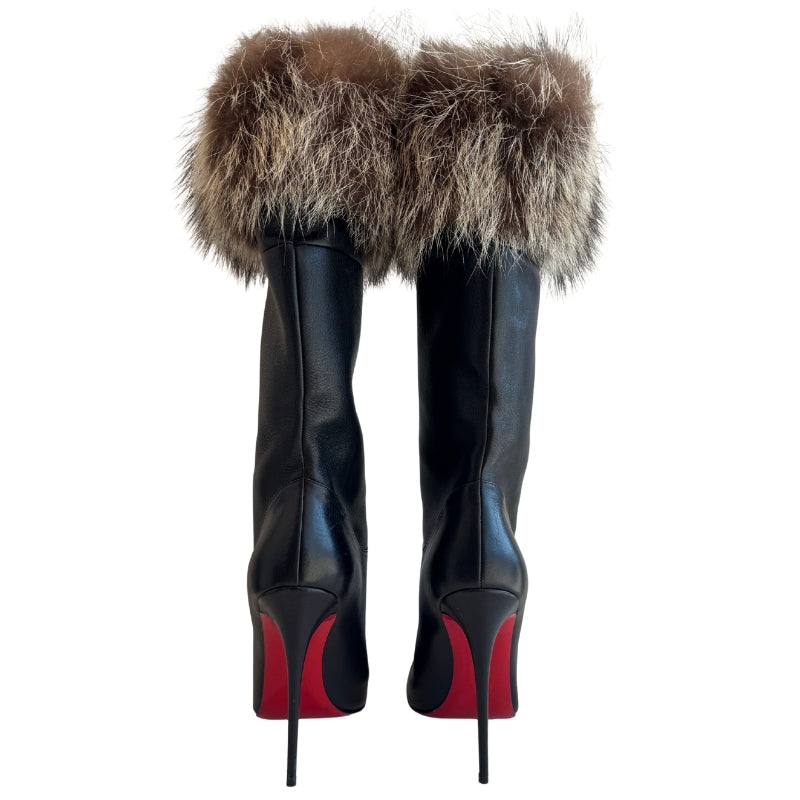 Christian Louboutin Fur Boots