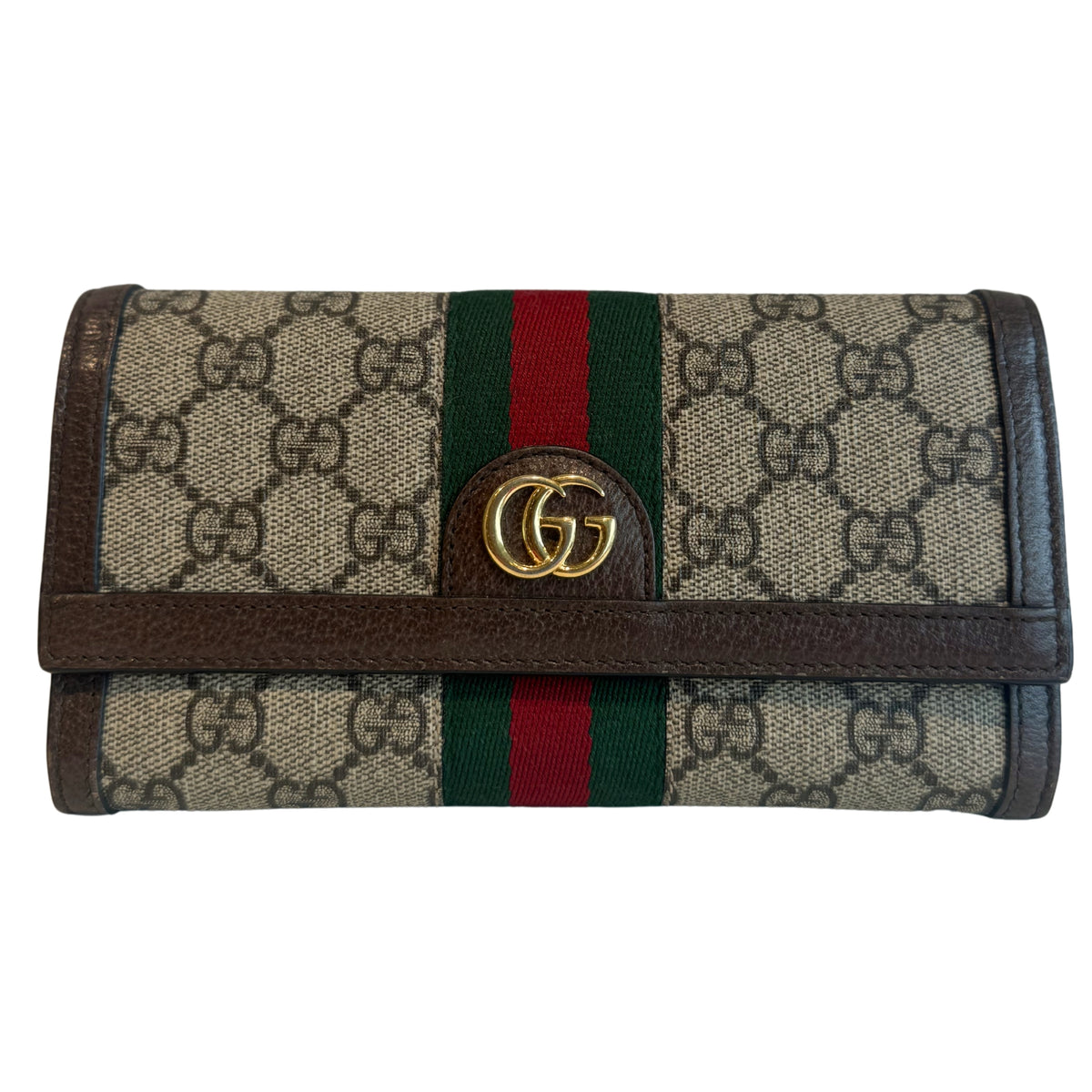 Gucci GG Canvas Ophidia Continental Wallet