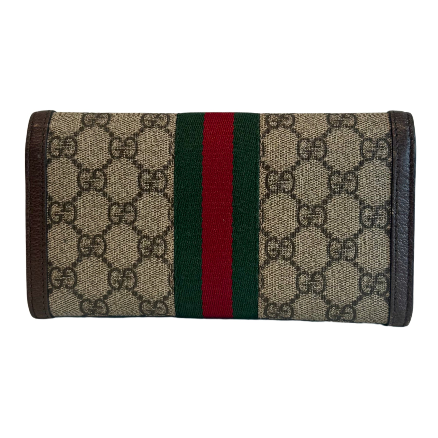 Gucci GG Canvas Ophidia Continental Wallet