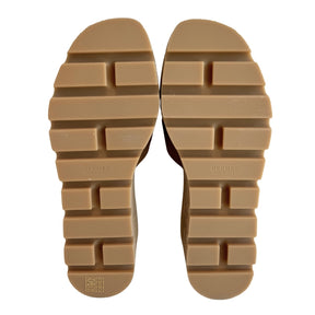 Hermes Calfskin Cork Platform Sandal