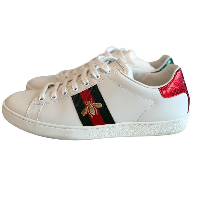 Gucci Bee Embroidered Sneakers