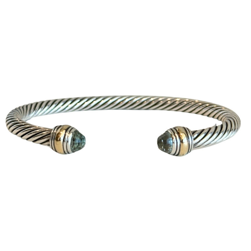 David Yurman Classic Prasiolite Cable Bracelet