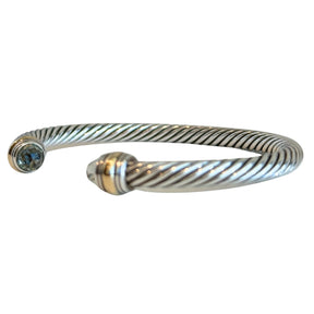 David Yurman Classic Prasiolite Cable Bracelet