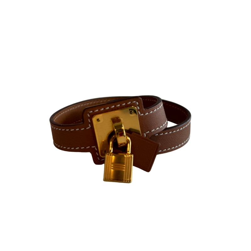 Hermes O'Kelly Double Wrap Lock Bracelet