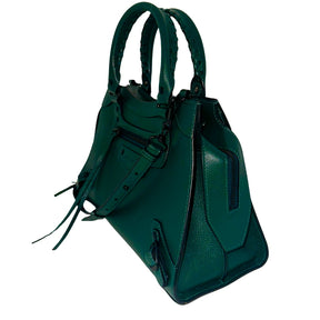 Balenciaga Neo City Classic Green Bag&nbsp;  Green Leather Exterior&nbsp;  Green Interior&nbsp;  Matte Black Hardware  Rolled Handles  Strap Attatchement&nbsp;