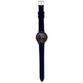 Michele Cape Chrono Navy Two-Tone Watch