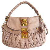Miu Miu Matelasse Coffer Large Shoulder Bag