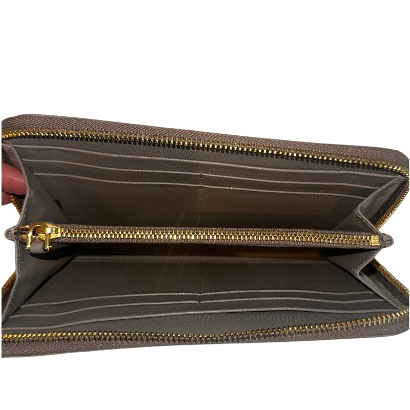 Prada Large Grey Saffiano Leather Wallet