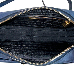 Prada Saffiano Front Pocket Crossbody Bag