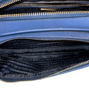 Prada Saffiano Front Pocket Crossbody Bag