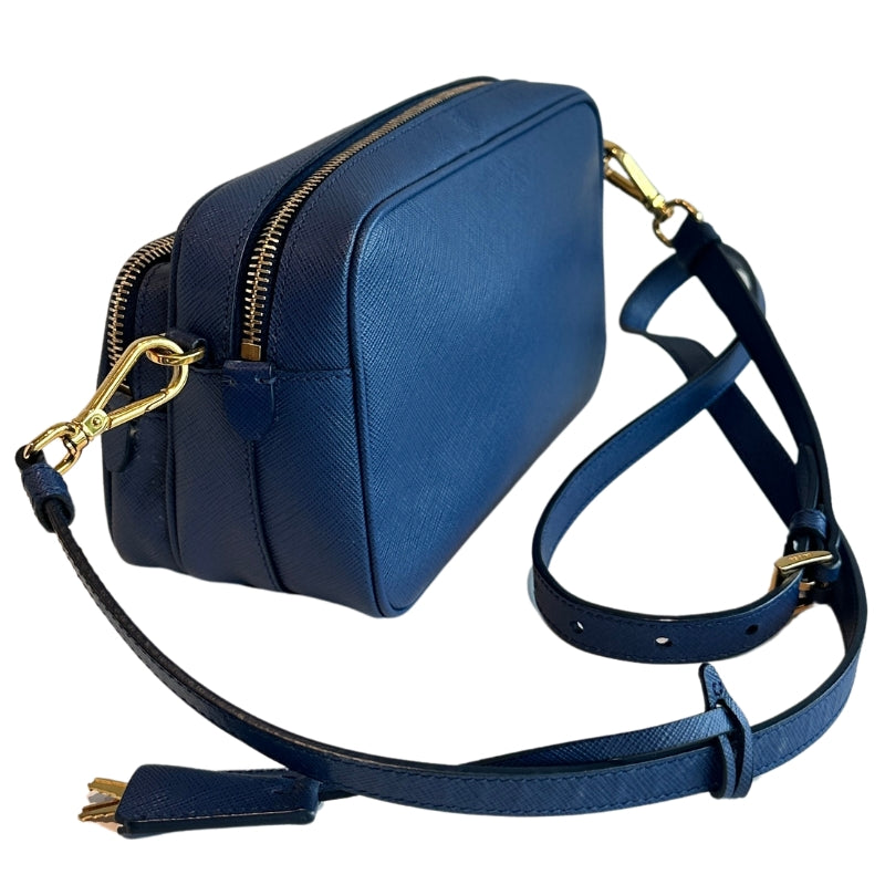 Prada Saffiano Front Pocket Crossbody Bag