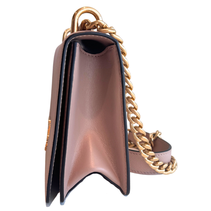 Prada Saffiano Leather Chain Flap Bag