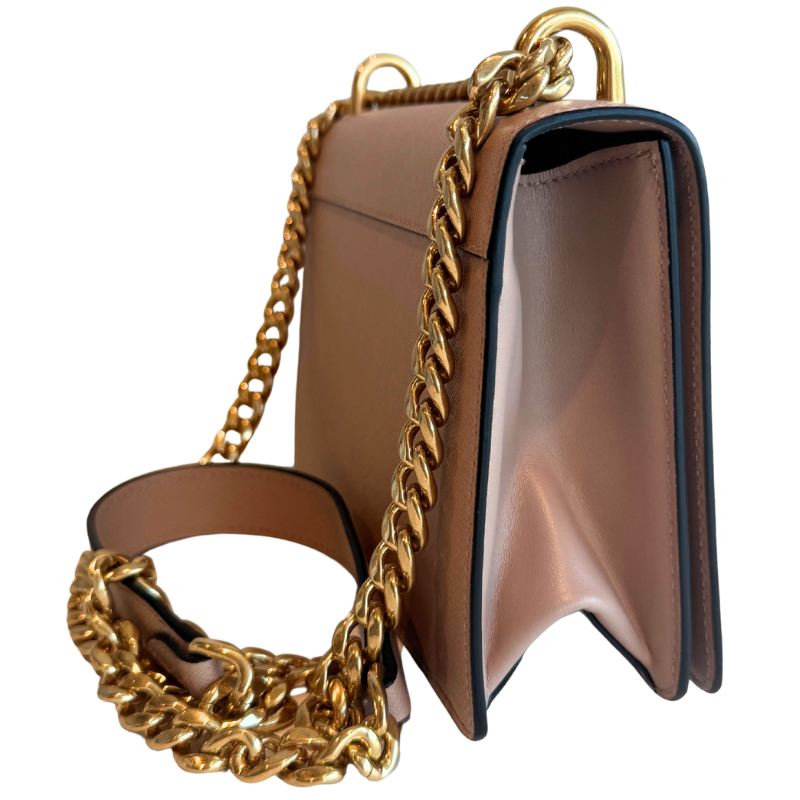 Prada Saffiano Leather Chain Flap Bag