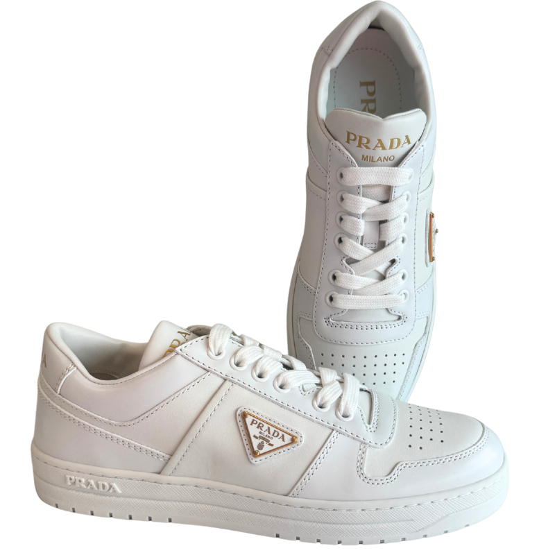 Prada Downtown Low-Top Sneakers