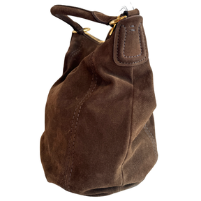 Prada Scamosciato Suede Hobo Tote