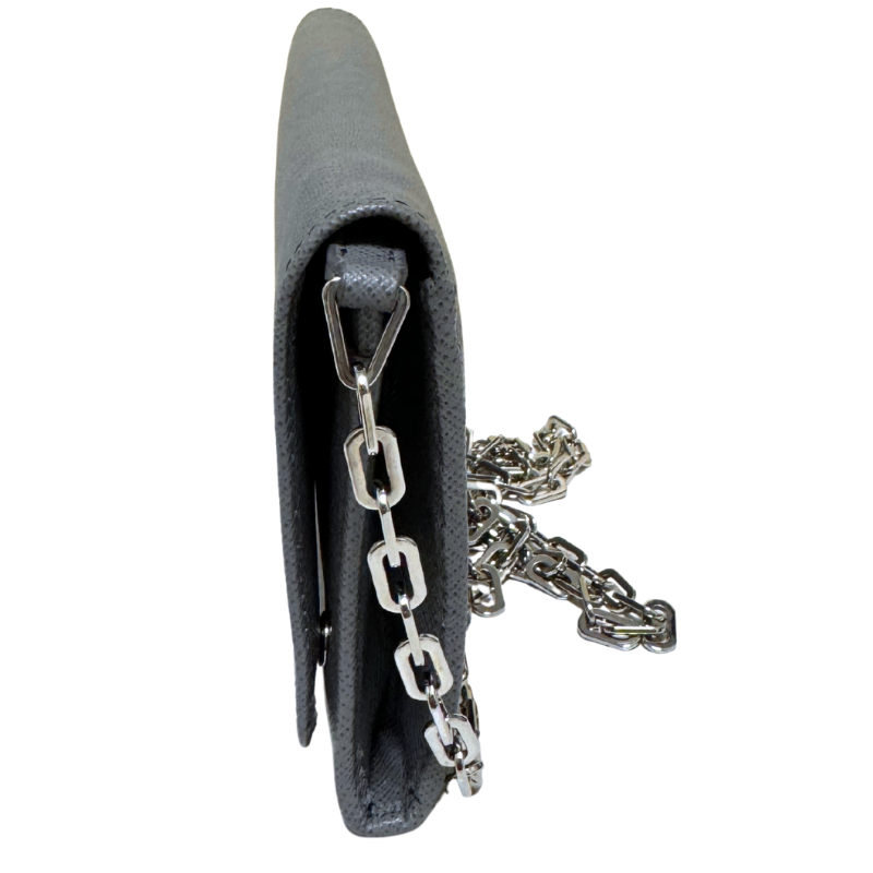 Prada Saffiano Leather Wallet On Chain