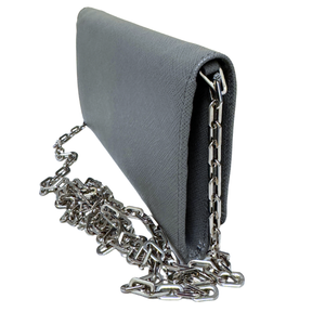 Prada Saffiano Leather Wallet On Chain