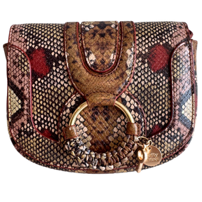 SeeByChloe Hana Snake-Print Crossbody