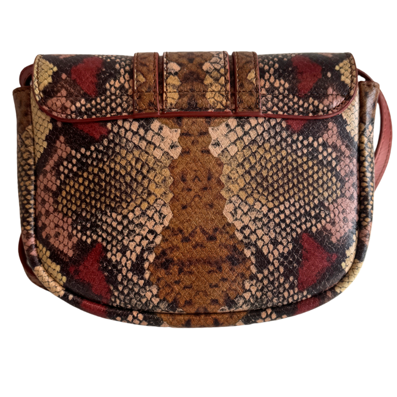 SeeByChloe Hana Snake-Print Crossbody