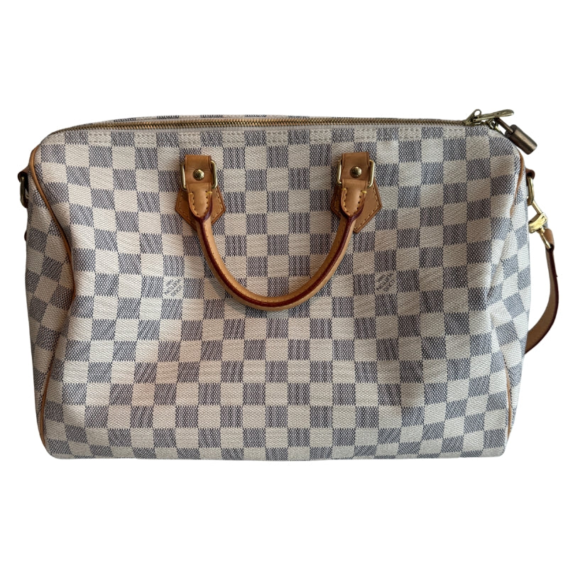Louis Vuitton Damier Azur Speedy 35 Bandouliere