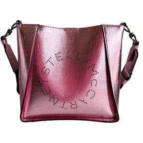 Stella McCartney Metallic Logo Crossbody