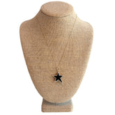 The Woods 14k Pave Diamond Star Pendant Necklace