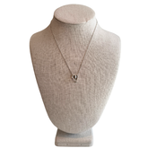 Tiffany & Co. Sterling Silver Loving Heart "Love" Necklace