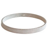 Tiffany & Co. Sterling Silver Somerset Mesh Bangle