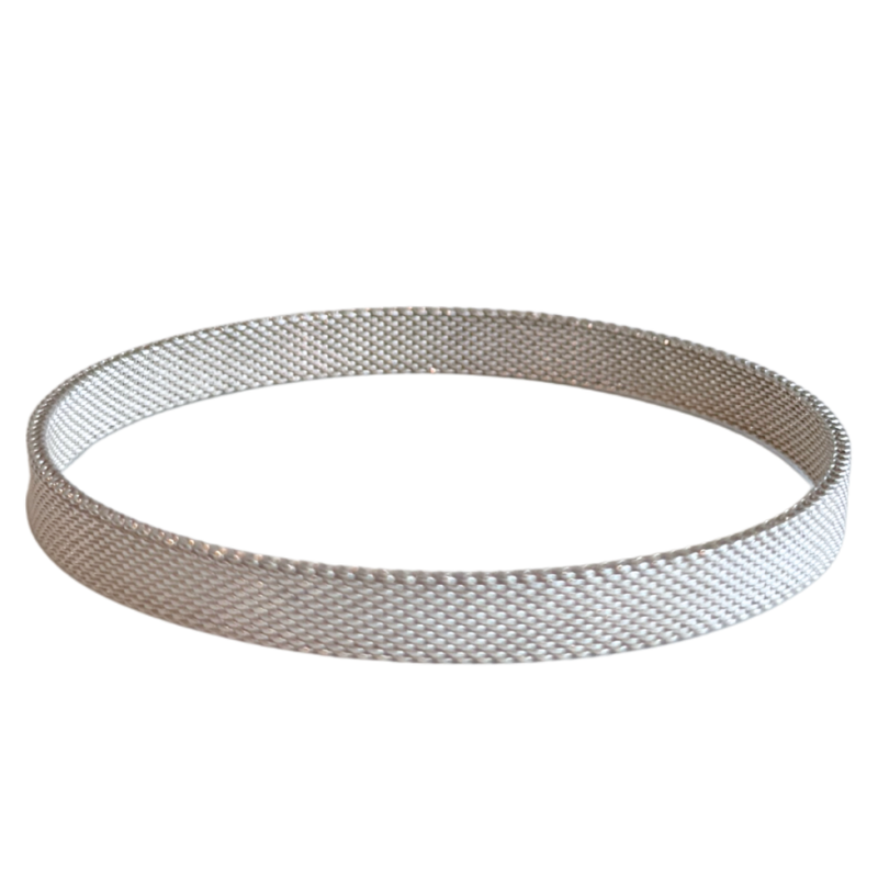 Tiffany & Co. Sterling Silver Somerset Mesh Bangle