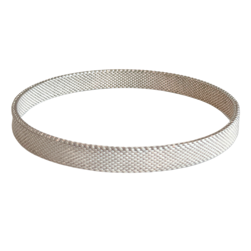 Tiffany & Co. Sterling Silver Somerset Mesh Bangle
