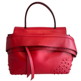 Todd's Top Handle Studded Wave Bag