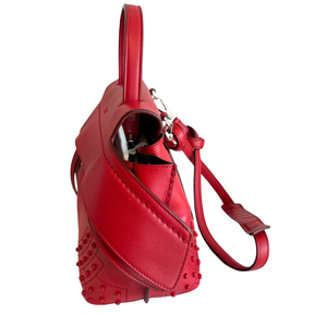Todd's Top Handle Studded Wave Bag
