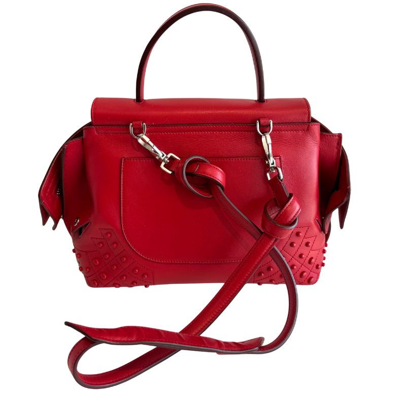 Todd's Top Handle Studded Wave Bag