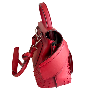 Todd's Top Handle Studded Wave Bag