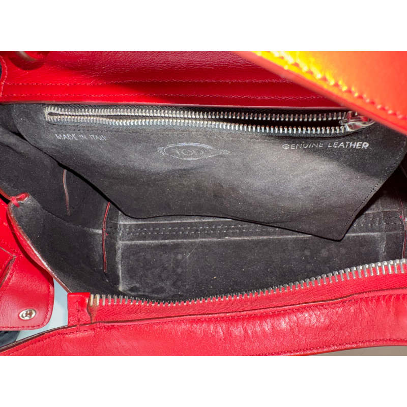 Todd's Top Handle Studded Wave Bag