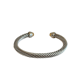 David Yurman Citrine Thick Cable Bracelet
