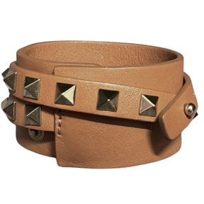 Valentino Rockstud Double Wrap Cuff Bracelet