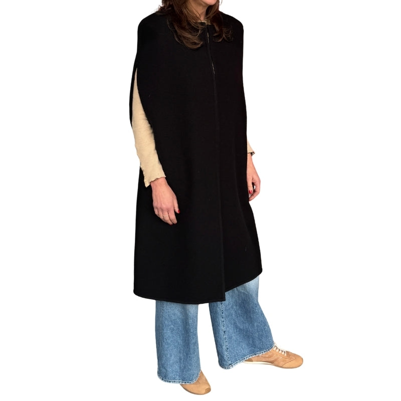 Valentino Garavani Wool & Cashmere Blend Felt Cape