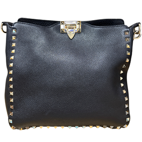 Valentino Garavani Rockstud Flip-Lock Small Messenger Bag