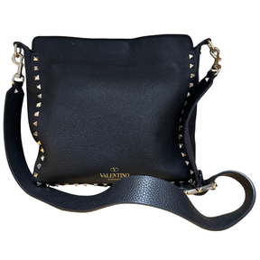 Valentino Garavani Rockstud Flip-Lock Small Messenger Bag