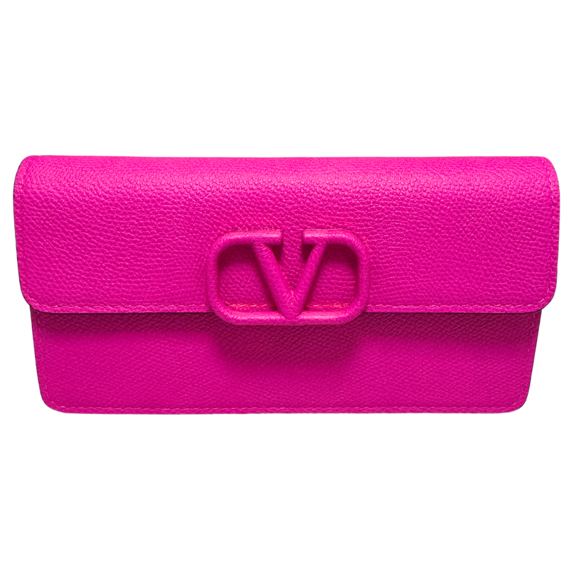 Valentino V Logo Signature Wallet On Chain