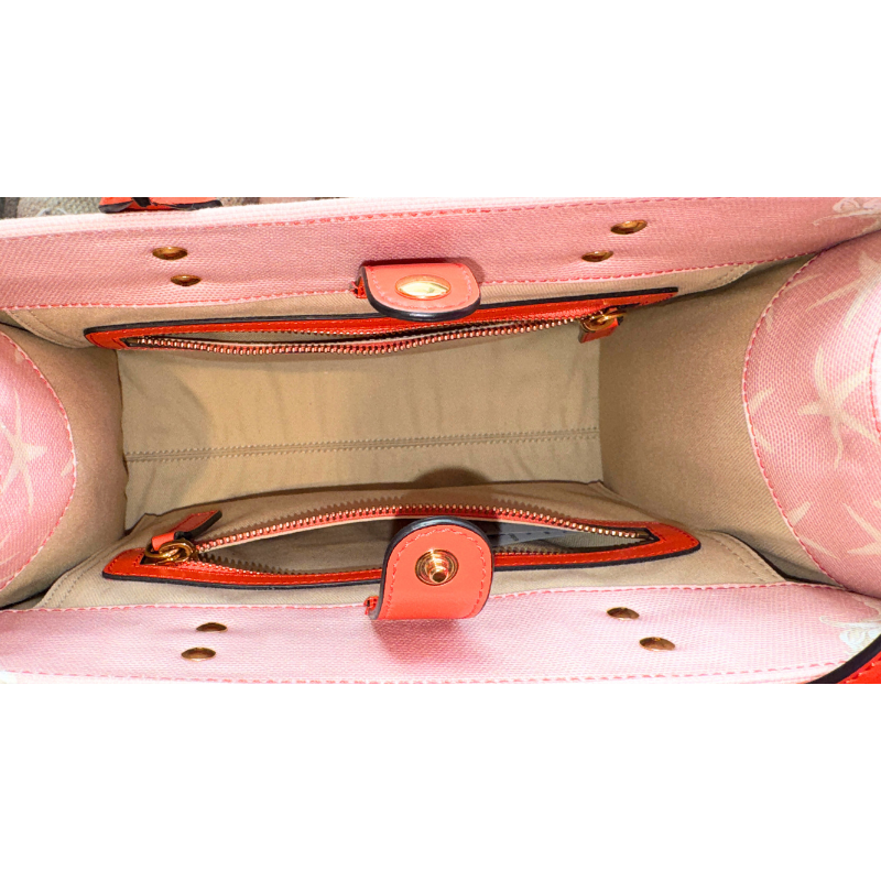 Versace La Medusa Barocco Sea Small Canvas Tote