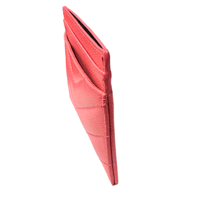 Saint Laurent Grain De Poudre Matelasse Monogram Card Holder