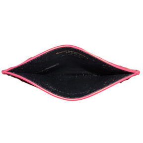 Saint Laurent Grain De Poudre Matelasse Monogram Card Holder
