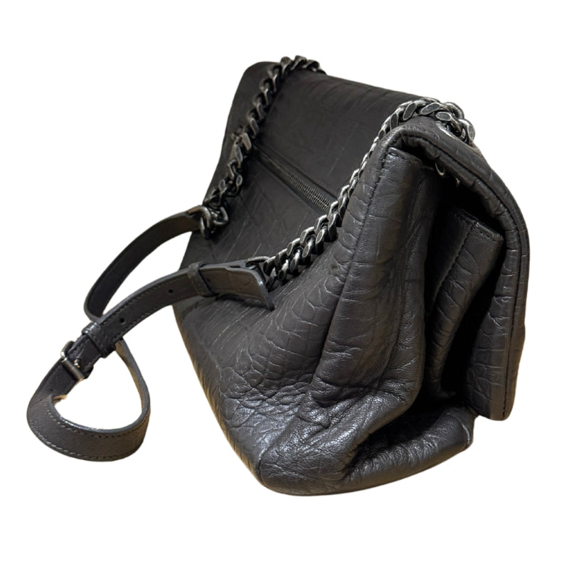 Saint Laurent Medium Monogram Embossed West Hollywood Bag