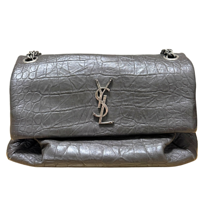 Saint Laurent Medium Monogram Embossed West Hollywood Bag