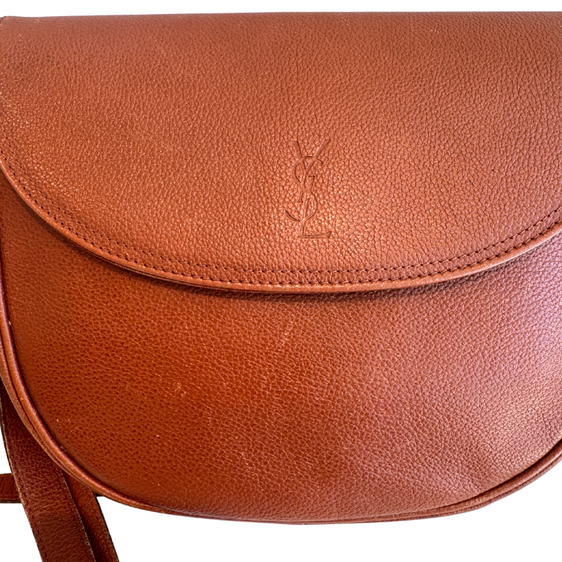 Saint Laurent Vintage Flap Messenger Bag