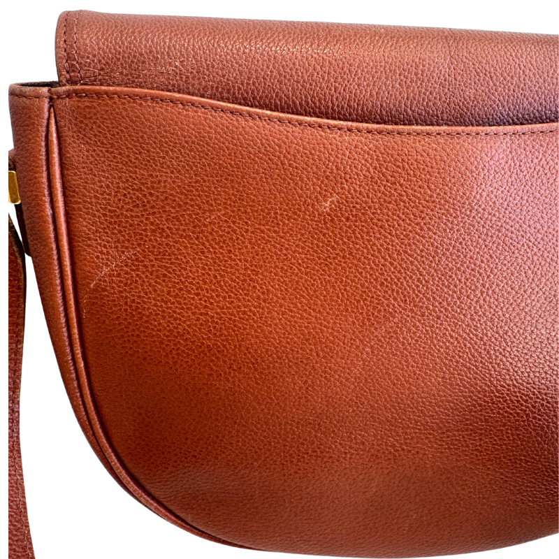 Saint Laurent Vintage Flap Messenger Bag