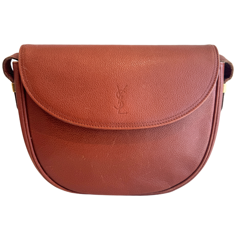 Saint Laurent Vintage Flap Messenger Bag