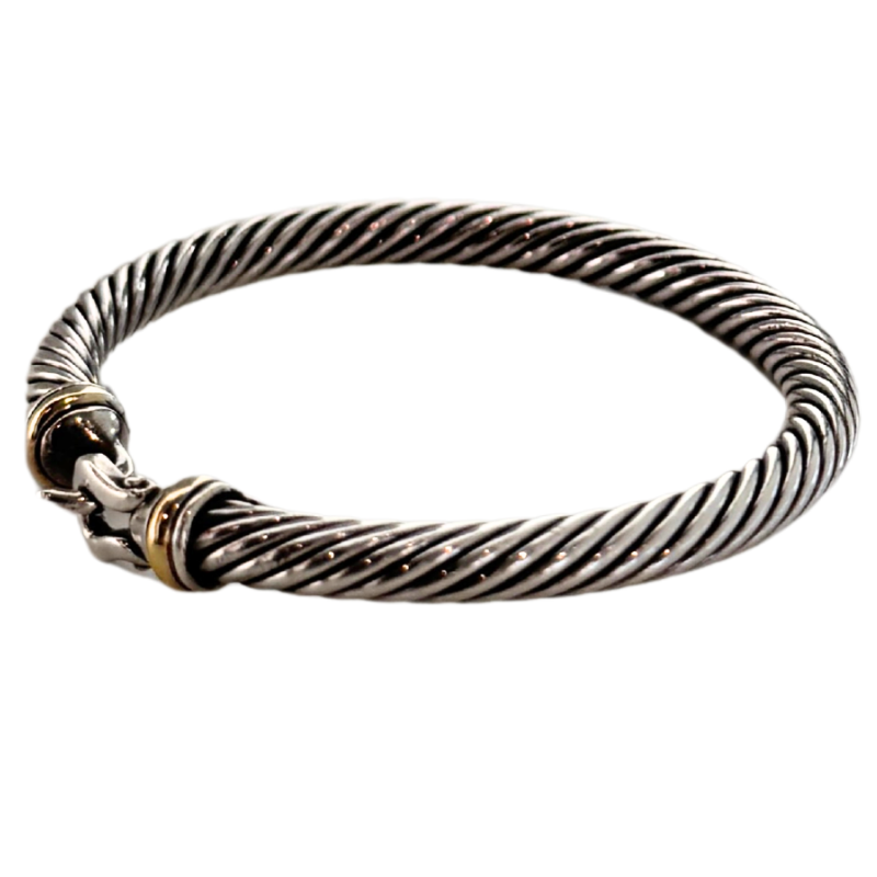 David Yurman Buckle Classic Cable Bracelet
